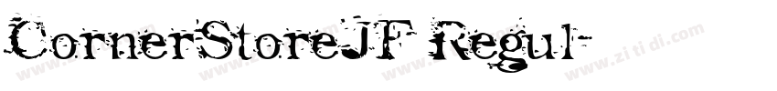 CornerStoreJF Regul字体转换